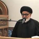 صلاة الجمعة في باريس بإمامة العلامة  السيد مرتضى الكشميري
